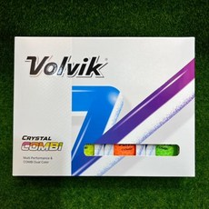 Volvik 볼빅 크리스탈 콤비 3피스 유광 반반공 마포골프샵 몬스 - 볼빅크리스탈콤비