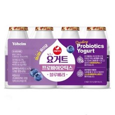 서울우유 장건강 프로바이오틱 블루베리 150ML, 24개