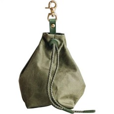 Portable Dog Treat Pouch Bags for Training Leash Snack Bag Food Storage Holder with Clip Green, 1개 - 강아지푸드클립