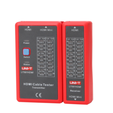 UNIT UT681HDMI 케이블 테스터 네트워크 케이블 테스터 LED 상태 디스플레이 HDMIMINIHDMI 라인 감지기, 없음, 1개