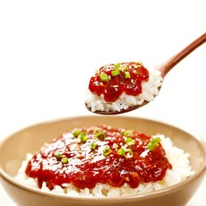 국내산 꽃게 순살 매콤달콤 양념 게장, 2개, 300g