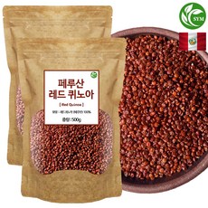 신영몰 레드 퀴노아 청정 페루산 레드퀴노아 100%, 2개, 500g