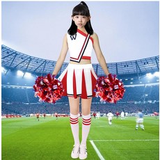 학생 치어리더 룩 여성 체조 에어로빅짐볼 퍼포먼스 남자운 회의 참가시키다 족구볼 치어리딩
