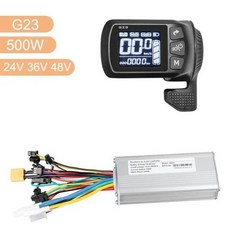 36v 48v 60v 750w 500w 전기 자전거 브러시리스 모터 컨트롤러 LCD 디스플레이 전기 자전거 스쿠터 전자 자전거 부품, G23 500w,