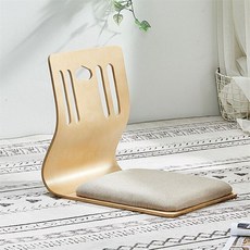 좌식의자 일본 Legless 의자 대나무 다다미 층 의자 침대 좌석 기숙사 침실 게으른 의자 일본과 한국의 의, 07 C1