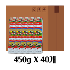 우미 골드 소고기분쇄육(A) 1박스(450gx40개), 450g, 40개