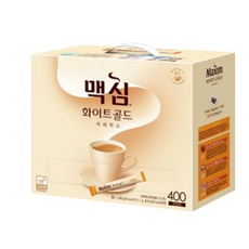 [동서식품] 맥심 화이트골드 커피믹스 400T (I), 11.7g, 1개입, 400개