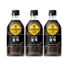 조지아 크래프트 블랙 470ml x 24개pet, 24개