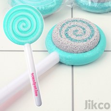직코몰 캔디모양 발 각질제거기 뒷꿈치 돌각질제거기