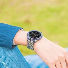 20대 데일리 스타일 2만원대 선물 광택과 질감 갤럭시 S2 클래식 메탈밴드 스트랩 시계줄 E-725065