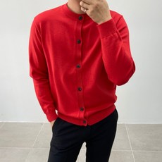 골든보이 남녀공용 기본 라운드 가디건 6Color