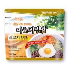 이지밥 된장국과 함께 먹는 바로비빔밥, 140g, 16개