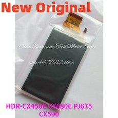LCD 디스플레이 화면 디지털 카메라 액세서리 소니호환 HDR-CX450E CX680E PJ675 CX590 교체 부품 신제품, 1개