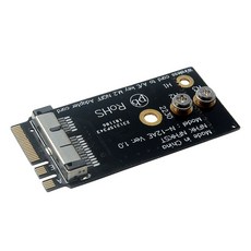 Zeyuan BCM94360CS2 / BCM943224PCIEBT2 무선 카드-NGFF (M.2) 키 A / E 어댑터