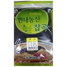 검정쌀 기장 들깨 흑미 현대농산 1K 7726pq, 1, 1kg, 1