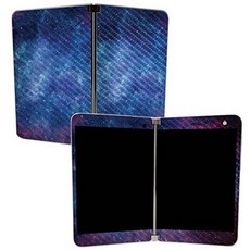 MightySkins Carbon Fiber Skin for Microsoft Surface Duo - Nebula | Pro, 상세내용참조