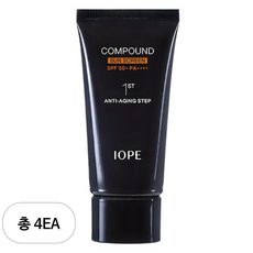 아이오페 맨 컴파운드 선 스크린 SPF 50+/PA++++ 50ml, 4개
