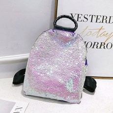 ¶⊙핫딜_A+ 캐쥬얼 스팽글 배낭 데일리백 여자 여성백팩 반짝이가방 (Q♩W†J) SL290