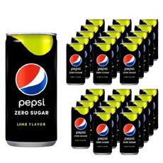 펩시 제로슈거 콜라, 210ml, 마석