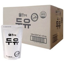 총각네 검은콩 두유, 190ml, 120개