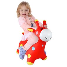 Baby Camp 動物玩具坐騎, 紅色