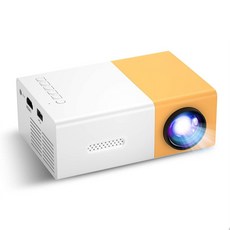 ANYOU 커튼 필요 없음 미니 휴대용 가정용 프로젝터 초고화질 레이저 프로젝터 레이저 TV 침실 거실 홈시어터 XDR 프로젝터, YG300 YG300