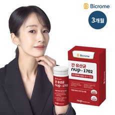 [바이크롬] 간 유산균 NVP-1702 (30캡슐 X 3개 / 3개월분), 30캡슐