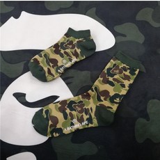 베이프양말조거 스포츠 양말 BAPE COLLEGE SOCKS