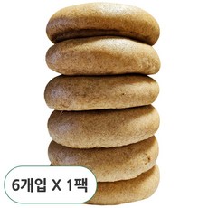 달다 무설탕 통밀 100% 플레인 베이글 당일생산 수제베이글, 6개