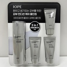 아이오페 맨올데이 퍼펙트 맨올인원 맨바이오 세트 120ml 30ml 3개, 1개 - 아이오페맨세트