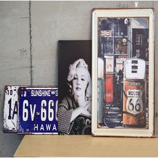 빈티지철제액자