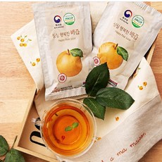 싱싱 배를 통째로 갈아만든 맛있는 국내산 배즙, 90개, 100ml