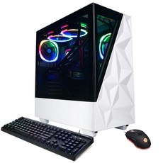 CyberPowerPC Gamer 슈프림 리퀴드 쿨 게이밍 PC AMD 라이젠 7 8700G 4.2GHz 라데온 RX 7800 XT 16GB 32GB DDR5 2TB PCI - amd8700g