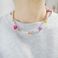 스마일비즈목걸이