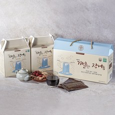 기발한 장어즙 진액 엑기스 장어 민물 기력회복 왕실비책 보양 황칠 야관문 효능 80ml, 30개