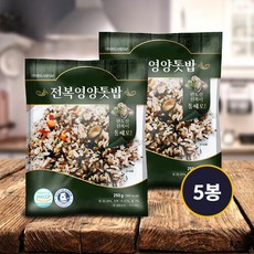 풍성에프에이 완도산 전복이 통째로! 전복영양톳밥 250g×5봉, 5개, 250g