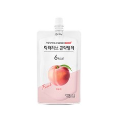 닥터리브 곤약젤리 복숭아맛 150ml, 150g, 40개