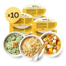 NEW 이유식 초기/중기/후기/완료기 골고루(랜덤) 10팩, 중기1 골고루10팩