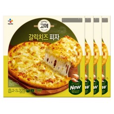 고메 갈릭치즈 피자 325g x 4개