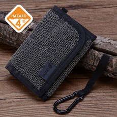 등산가방 Hazard4미국 4야외 지갑 등산 국다용도 3단접이 나일론 고리 운동, C01-Kevlar KEVLAR WLT-WFR-KVR