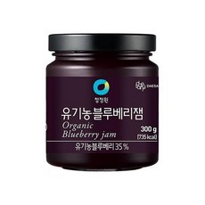 청정원 유기농 블루베리쨈, 12개, 300g