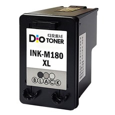 삼성 대용량 INK-M180XL 호환잉크 INK-C180XL SL-J1660 SL-J1663 SL-J1665 SL-J1770FW 디오토너, INK-M180XL 검정대용량, 1개
