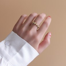 딩동샵 볼드한 줄줄이 볼반지 볼드링
