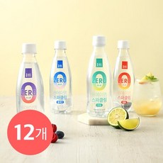 1am 원에이엠 스파클링 혼합 350ml x 12개(라임6+애플6), 단품, 12개