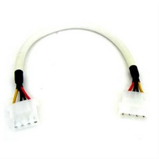 Coms IDE 전원 연장 케이블 12V IDE 4P 30cm P0615, 1개, 1개