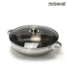 키친아트 팬 프리미엄 스텐 통5중 궁중전골 32cm, 상세 설명 참조, 단품, 1개
