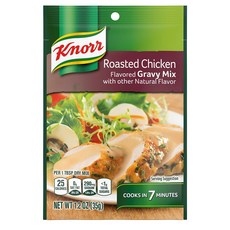 Knorr Roasted Chicken Gravy Dry Mix 미국 크노르 로스트 치킨 그레이비 소스 드라이 믹스 35g 12팩, 12개