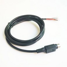 Yaesu CT-167 데이터 케이블 10 핀 미니 Din-베어 와이어 FTM-100D/DE/DR FTM-200DE FTM-400D/DE/DR, 1개