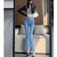 Sevalo 춘추 여성 청바지