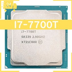 쿼드 코어 LGA 1151 CPU 프로세서 i7 7700t i7 7700T CPU 프로세서 2 9GHz, 1개 - i7-7700